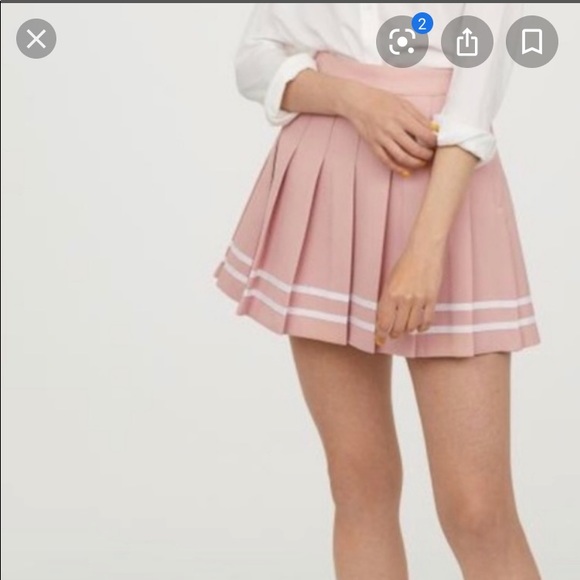H&M Dresses & Skirts - Divided by H&M Pink Cheerleader Skirt